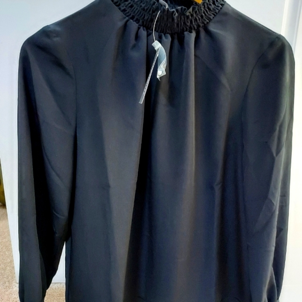 BRAND NEW The Limited Black Long-sleeved Blouse Size M